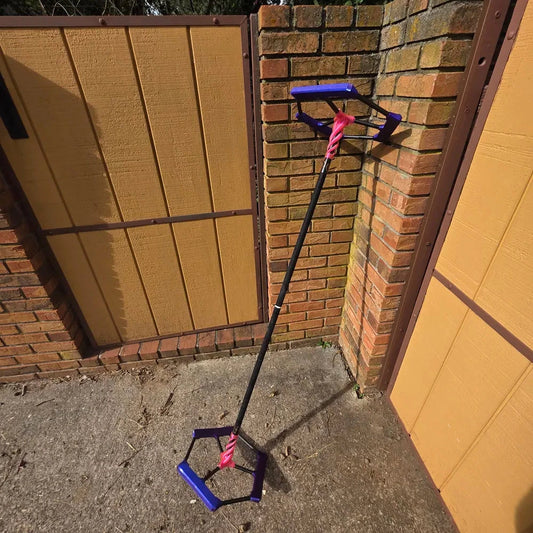 DharmaDragon Staff (ready-to-ship) - Purple & Pink