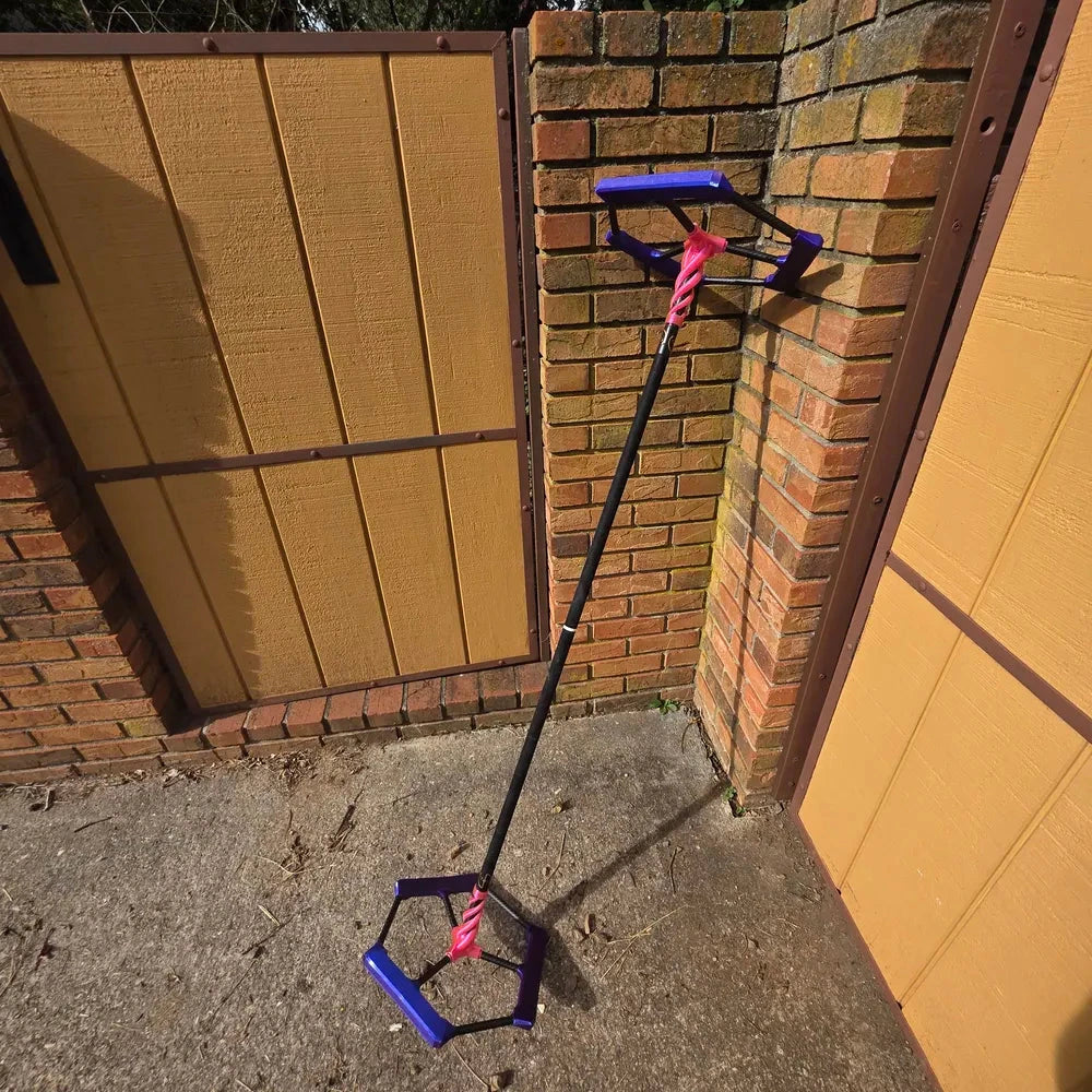 DharmaDragon Staff (ready-to-ship) - Purple & Pink